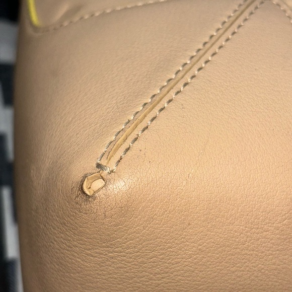 MCM Klara Shoulder leather Bag with Yellow Trim - Picture 13 of 15